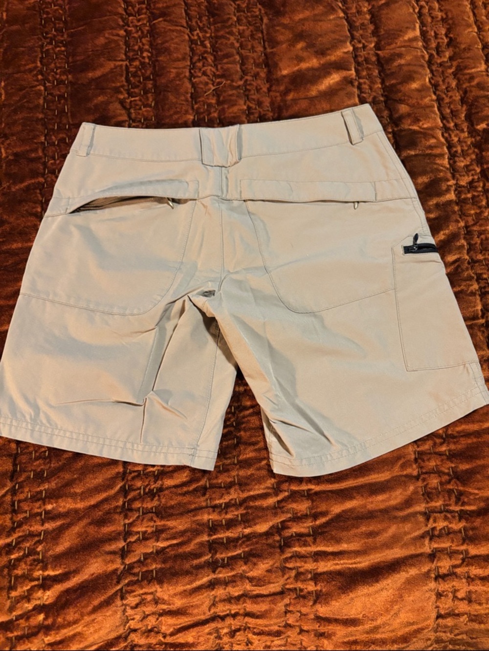 Beige EMS Hybrid Cargo Shorts - Picture 5 of 10